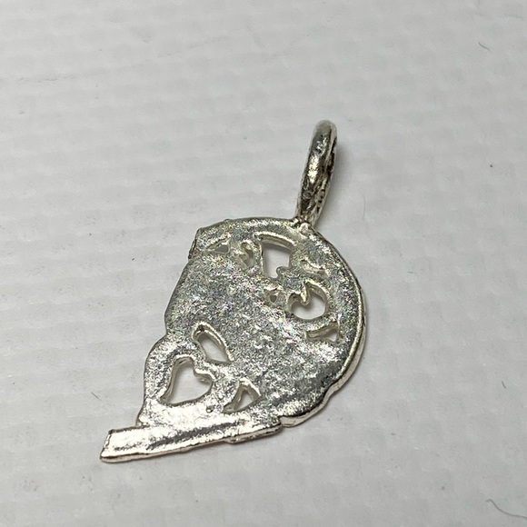 Sterling Silver 925 Mother Half of a Heart Pendant - Picture 5 of 6